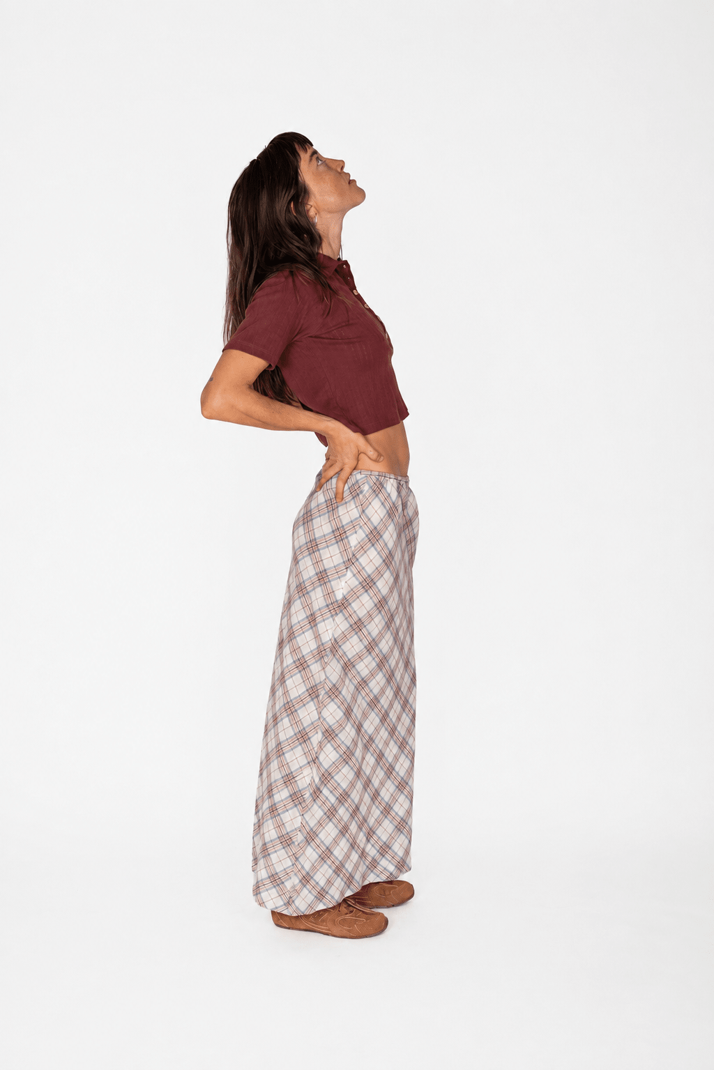 Buy Atmosea - Yani Bias Maxi Skirt by Atmosea - at Hamish + Grace