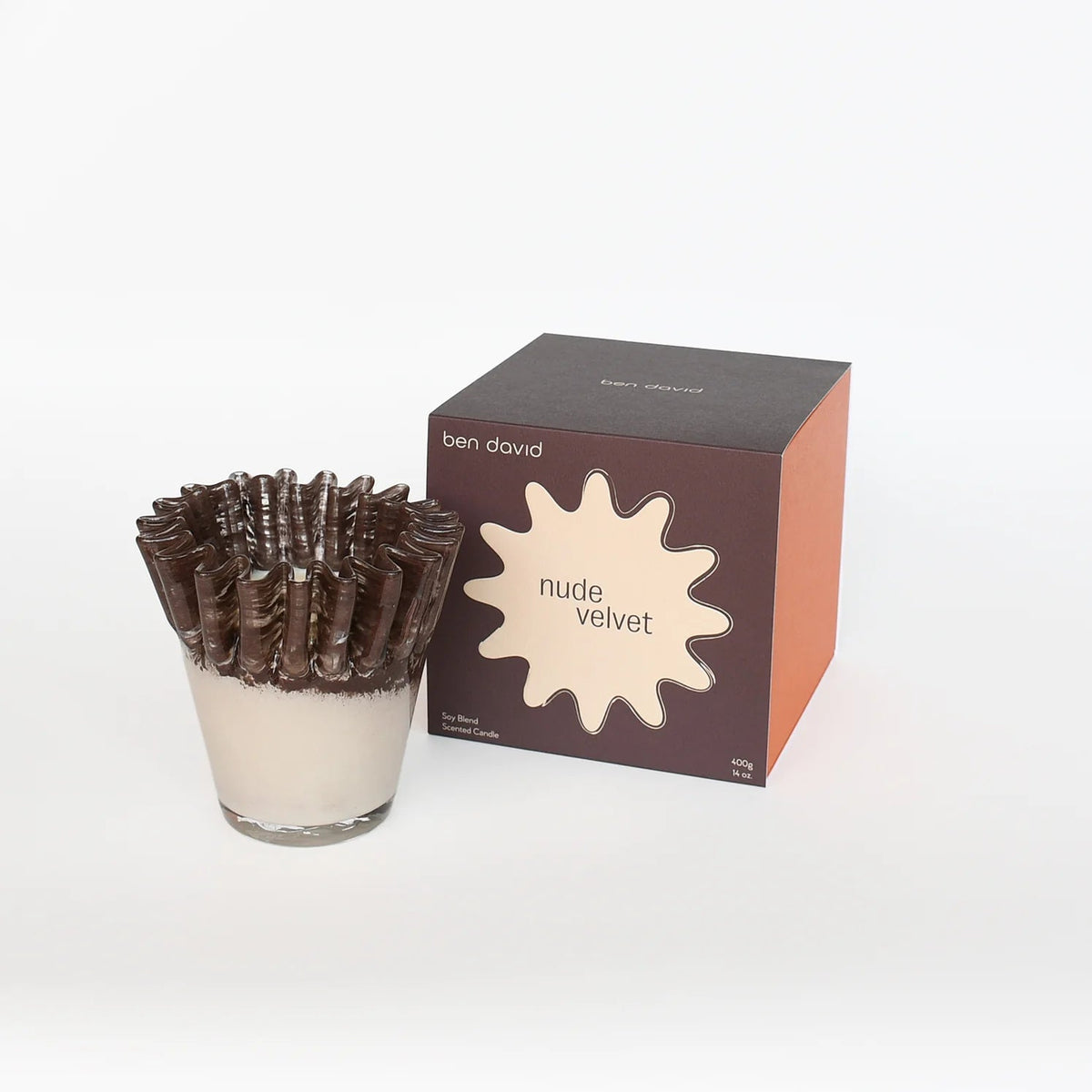 Buy Ben David - Kiki Candle - Nude Velvet by Ben David - at Hamish + Grace