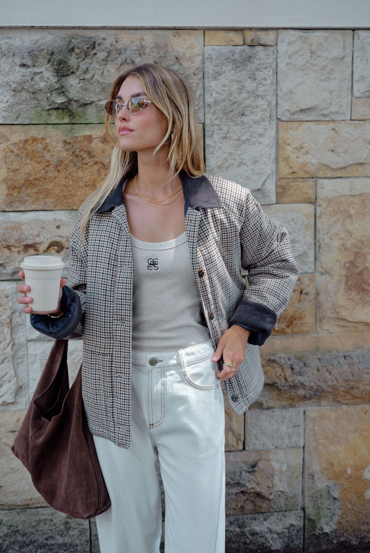 Buy Ceres Life - Blair Barn Jacket - Check by Ceres Life - at Hamish + Grace