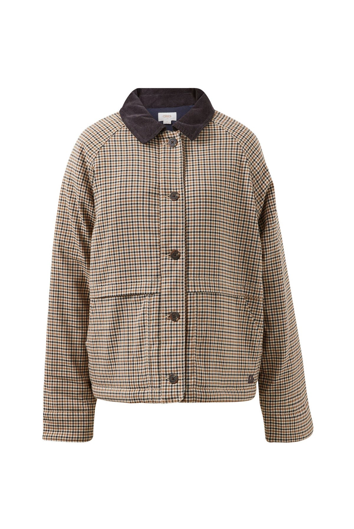 Buy Ceres Life - Blair Barn Jacket - Check by Ceres Life - at Hamish + Grace