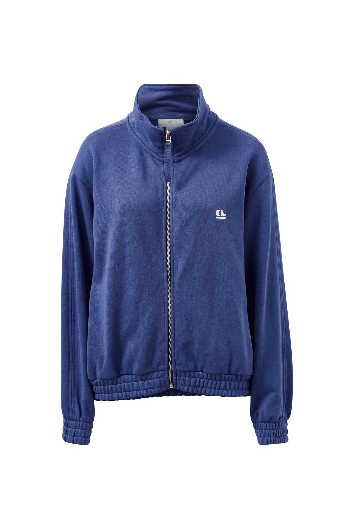 Buy Ceres Life - Freya Zip Thru Sweat - Washed Navy by Ceres Life - at Hamish + Grace