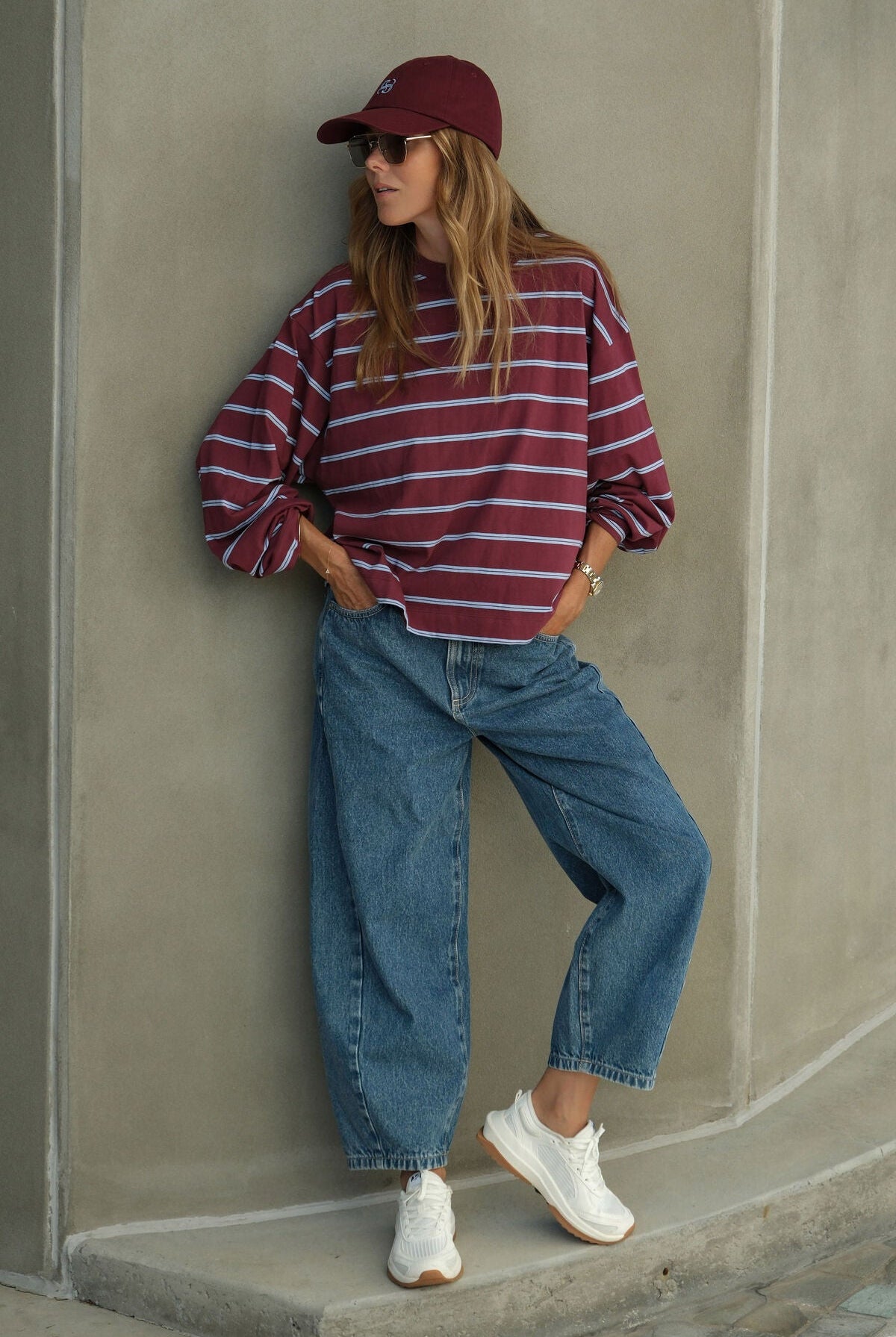 Buy Ceres Life - Maggie Tapered Barrel Jean - Fresh Indigo by Ceres Life - at Hamish + Grace
