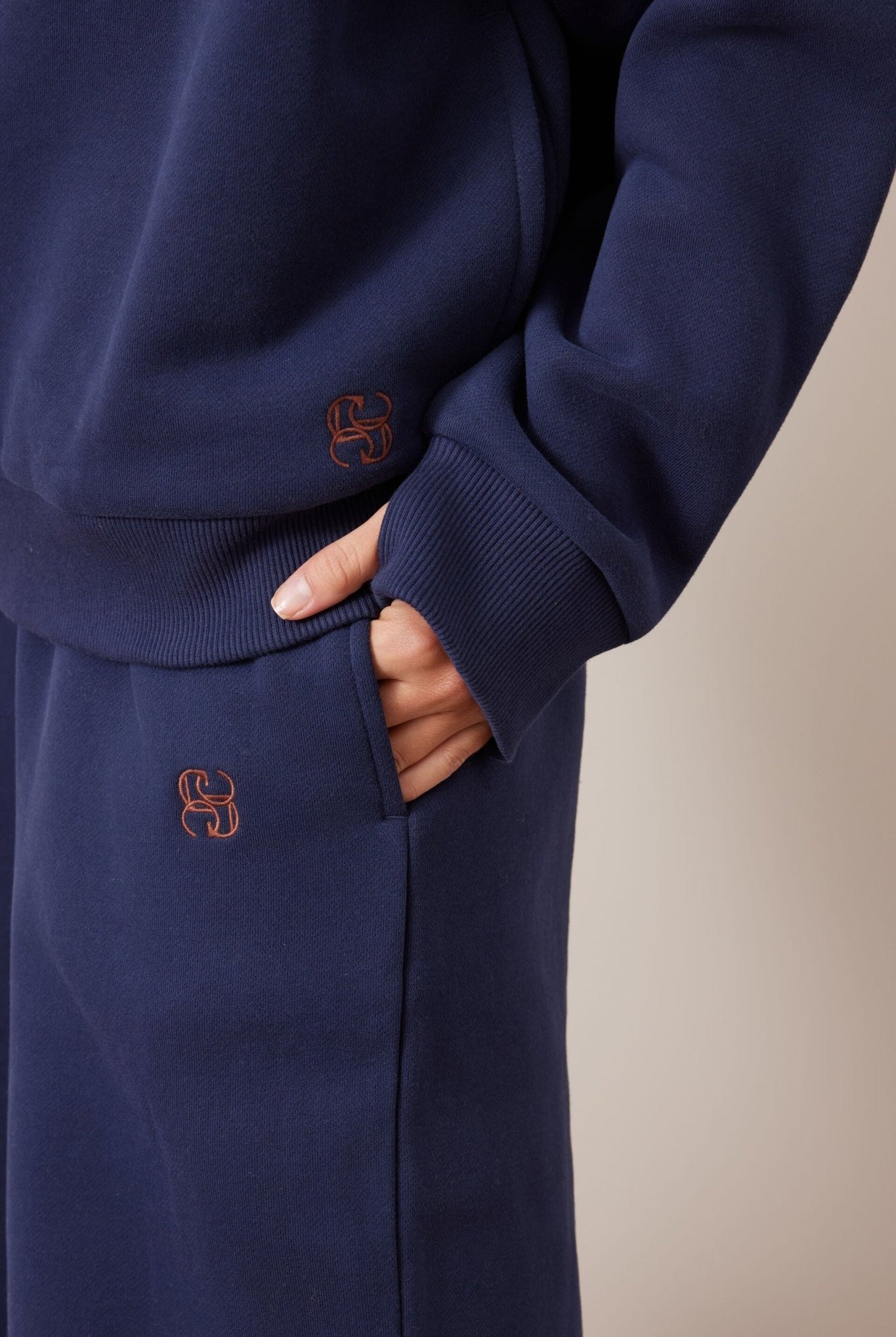 Buy Ceres Life - Marli Button Sweat - Heritage Navy by Ceres Life - at Hamish + Grace