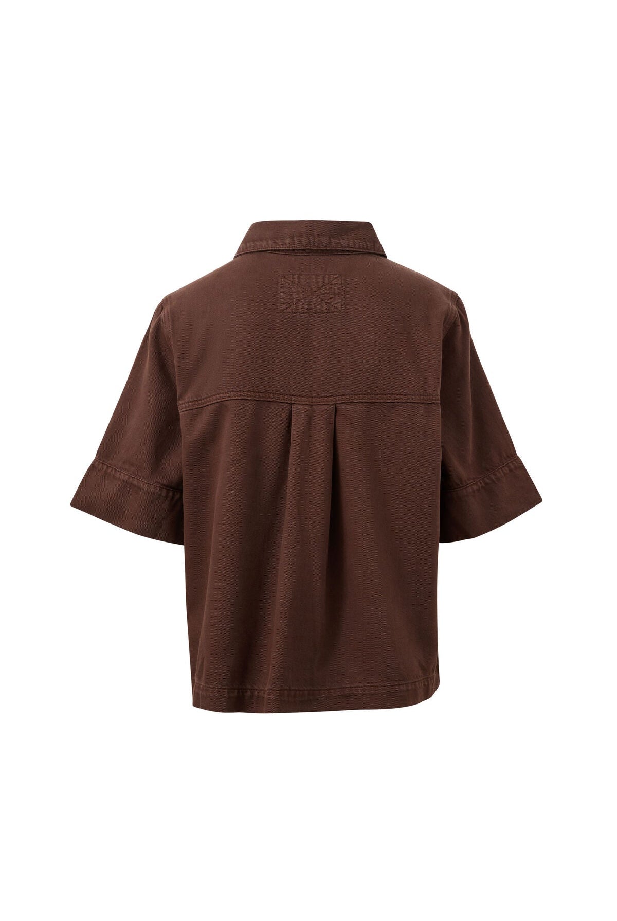 Buy Ceres Life - Noa Short Sleeve Shirt - Chocolate by Ceres Life - at Hamish + Grace