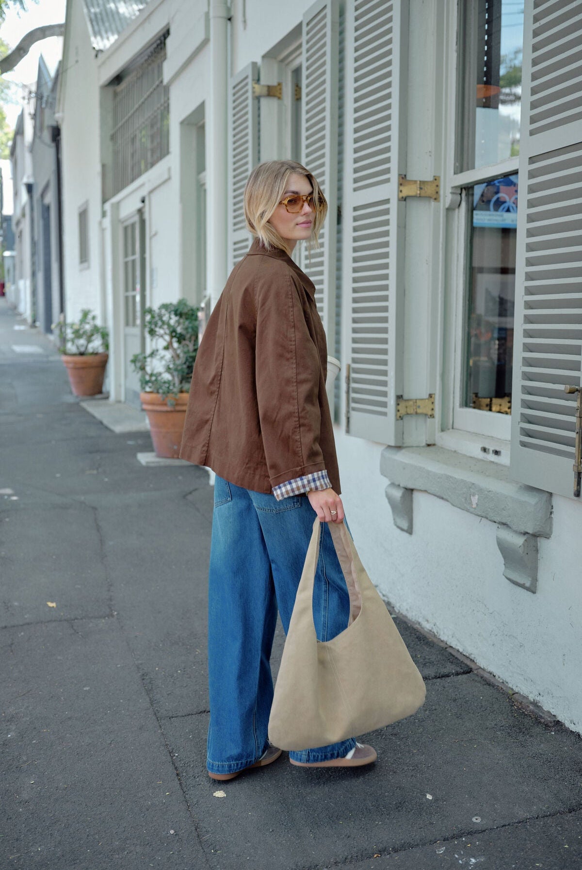 Buy Ceres Life - Pia Coat - Chocolate by Ceres Life - at Hamish + Grace