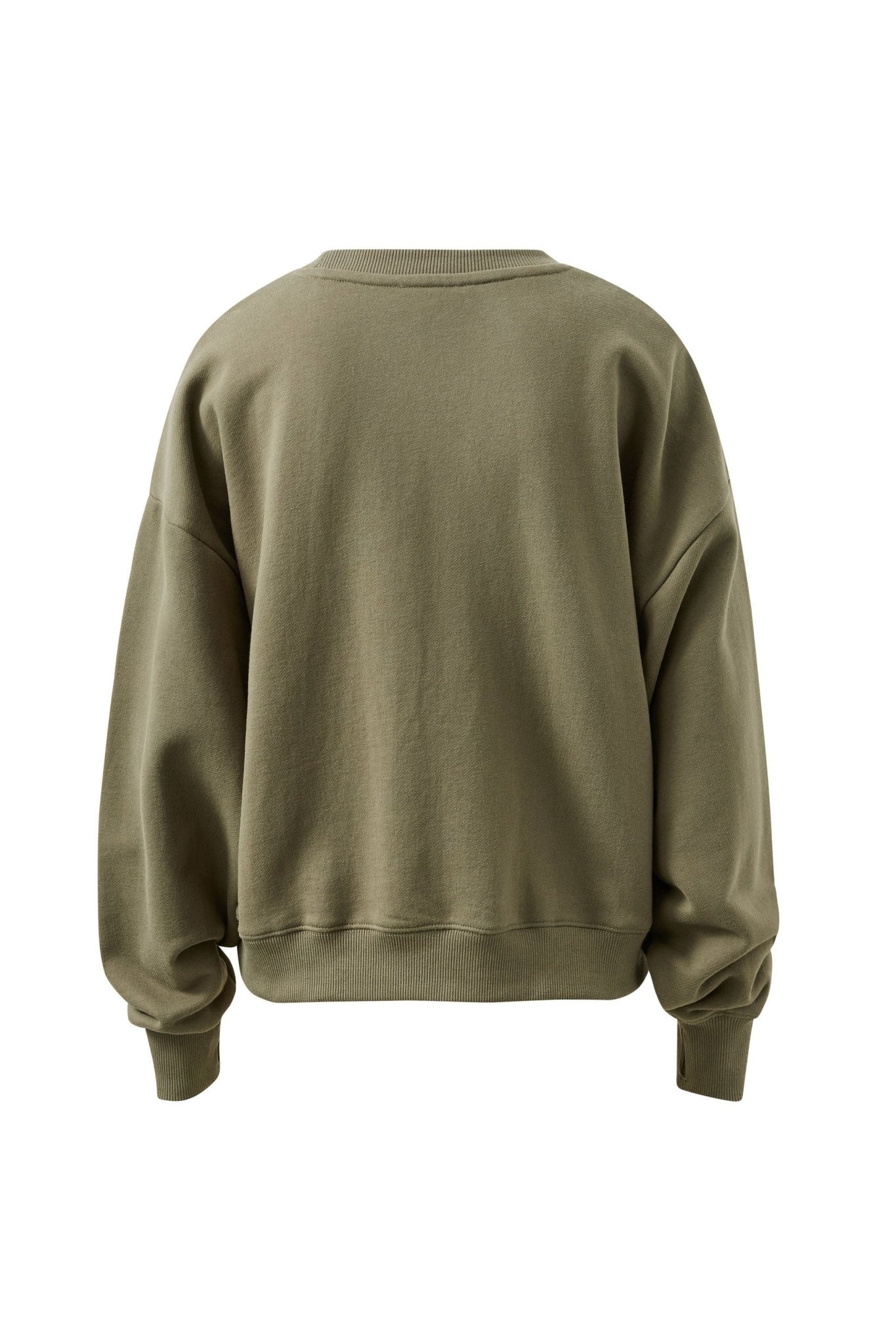 Buy Ceres Life - Quinn Slouchy Crew - Washed Olive by Ceres Life - at Hamish + Grace