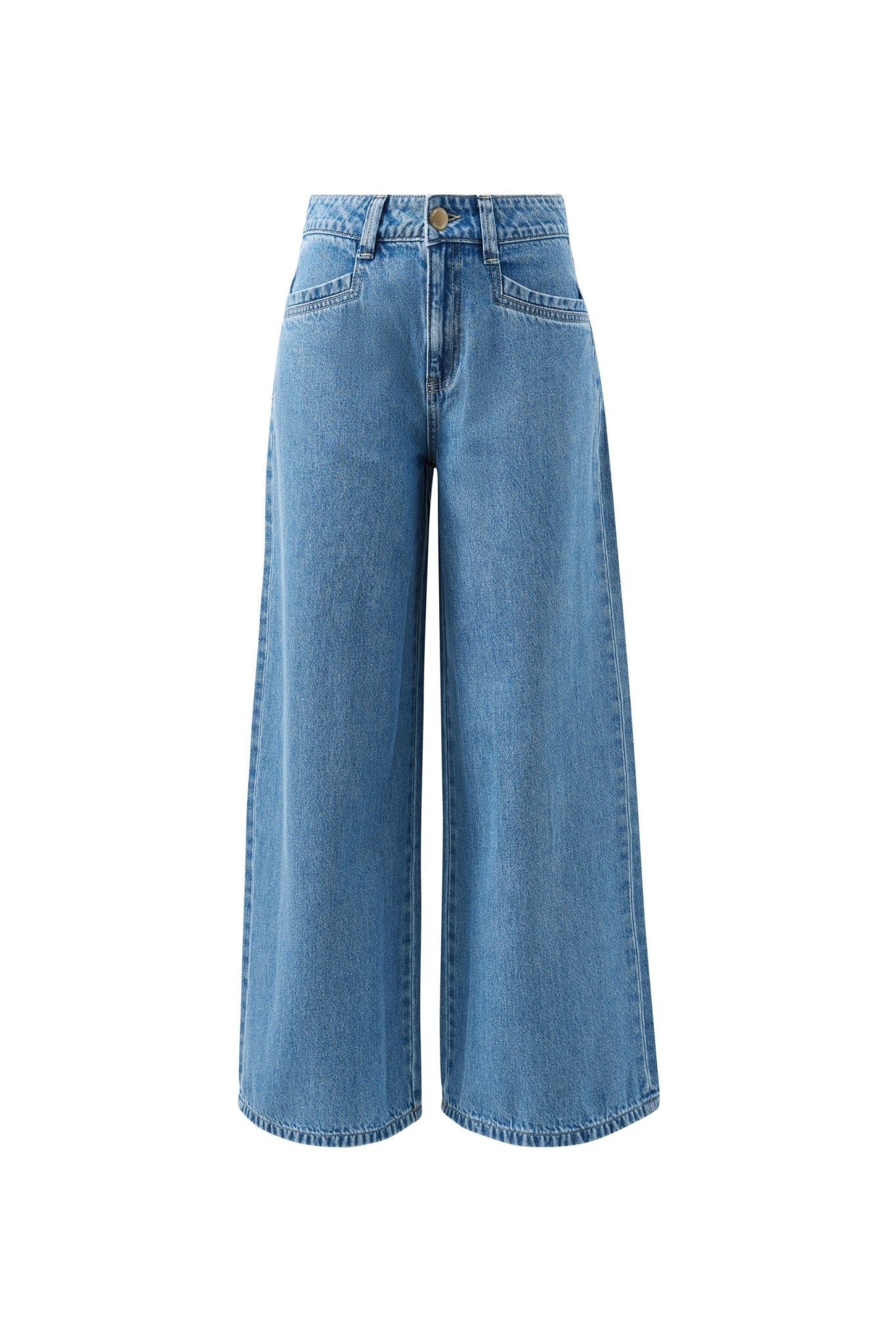 Buy Ceres Life - Reese Wide Jean - Vintage Blue by Ceres Life - at Hamish + Grace