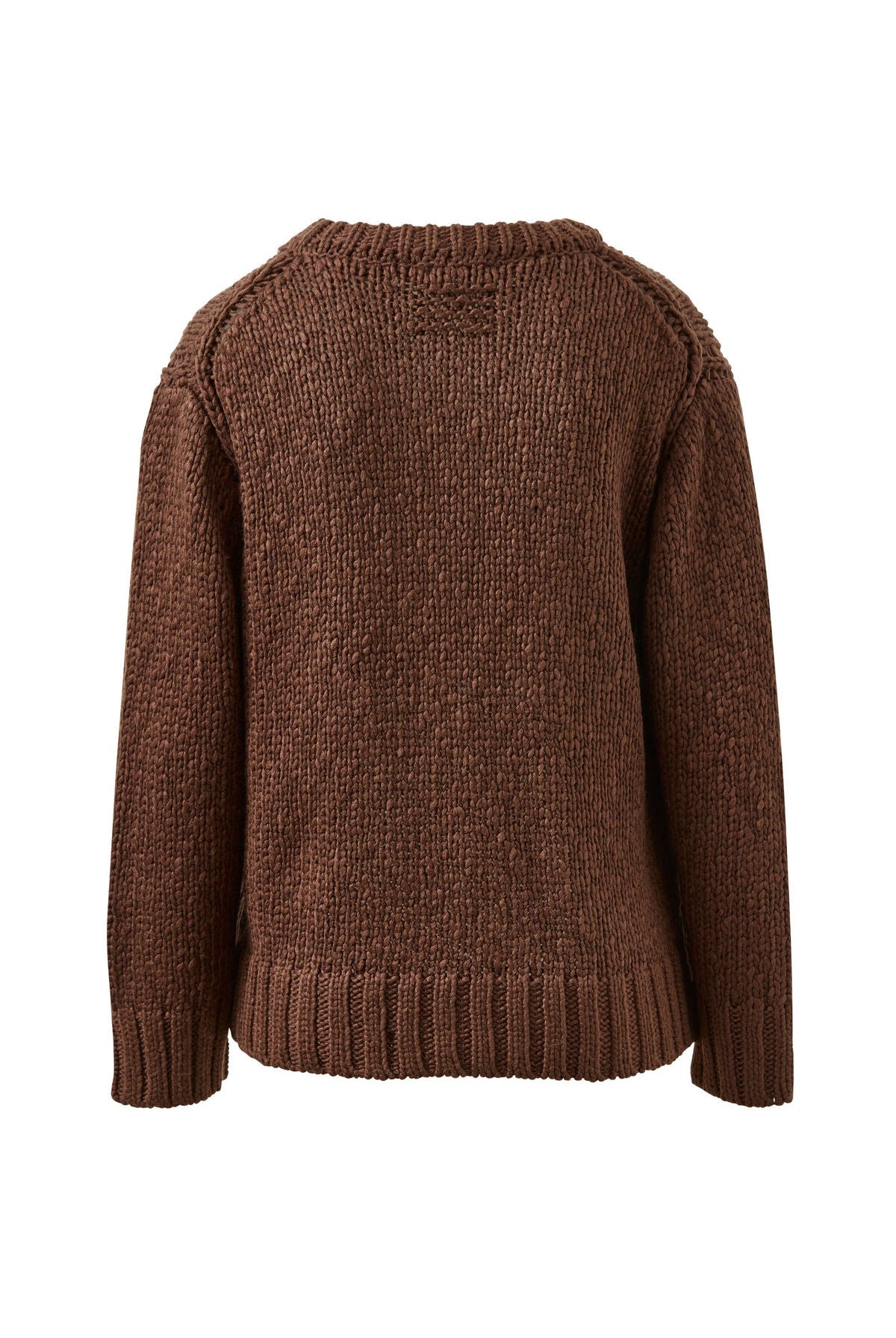 Buy Ceres Life - Sage Chunky Knit Crew - Chocolate by Ceres Life - at Hamish + Grace