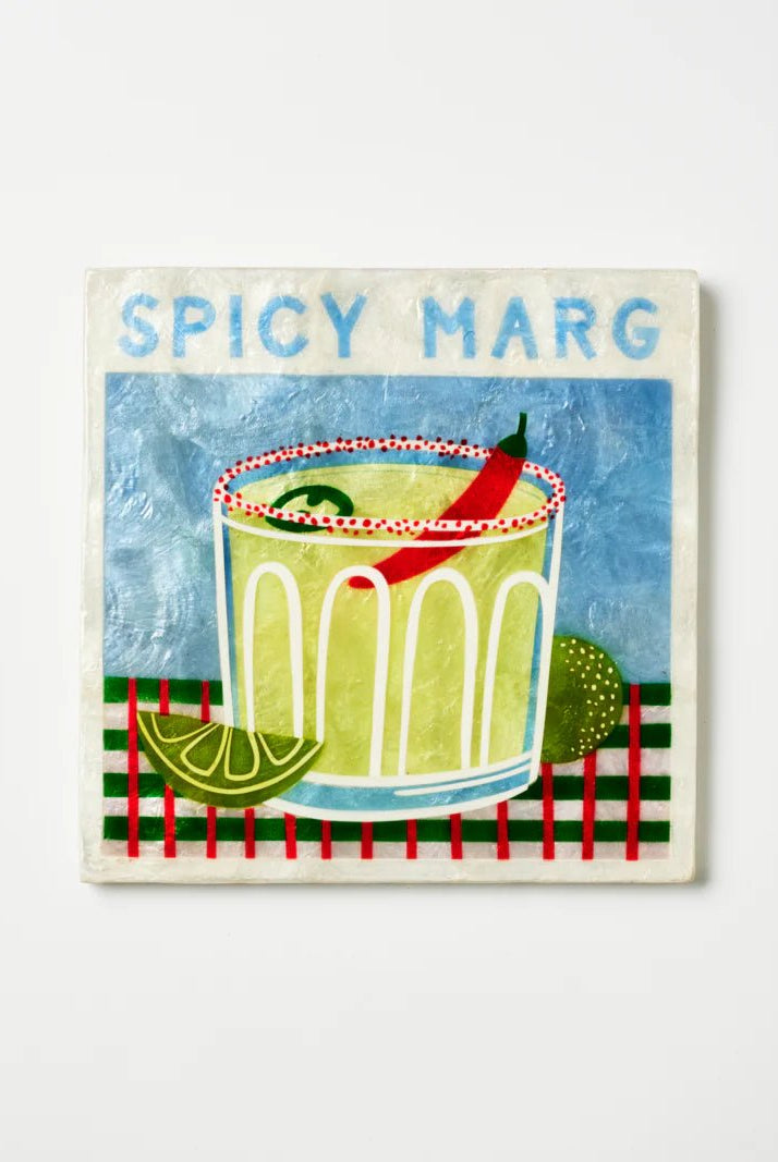 Buy Jones and C0 - Happy Hour Spicy Marg Tile by Jones & Co - at Hamish + Grace