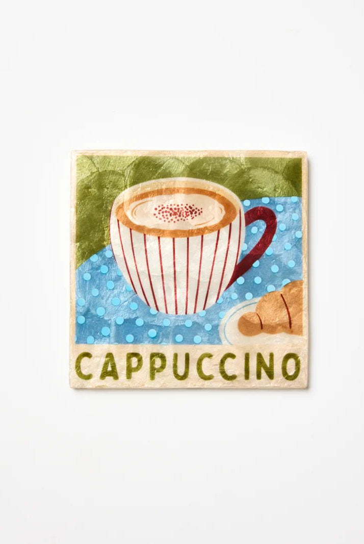 Buy Jones and Co - BARISTA WALL ART CAPPUCCINO by Jones & Co - at Hamish + Grace