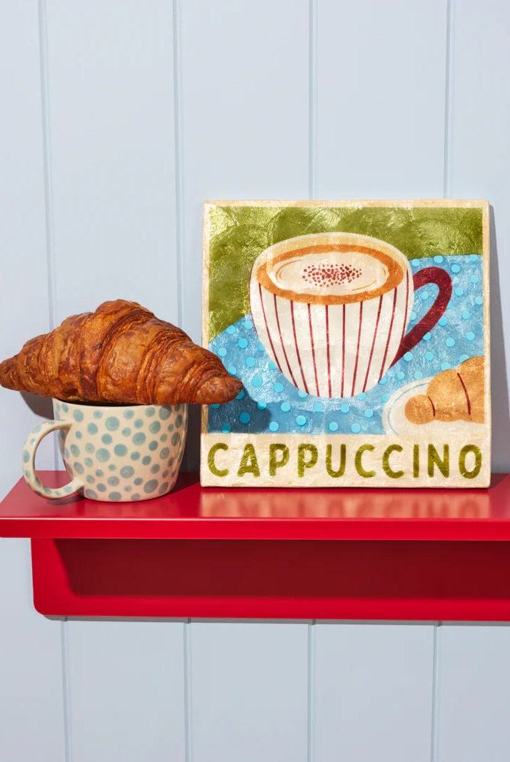 Buy Jones and Co - BARISTA WALL ART CAPPUCCINO by Jones & Co - at Hamish + Grace