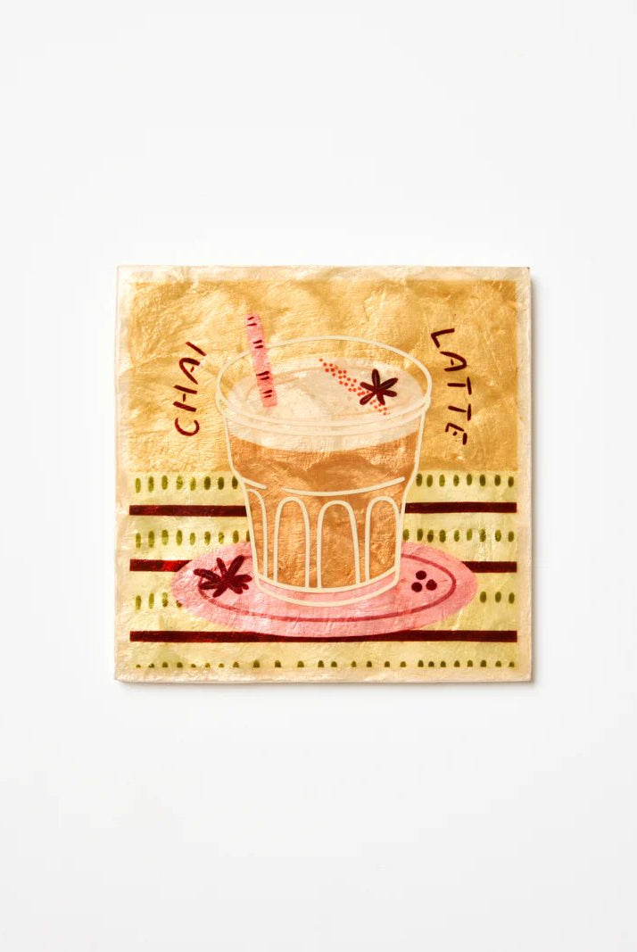 Buy Jones and Co - BARISTA WALL ART CHAI LATTE by Jones & Co - at Hamish + Grace
