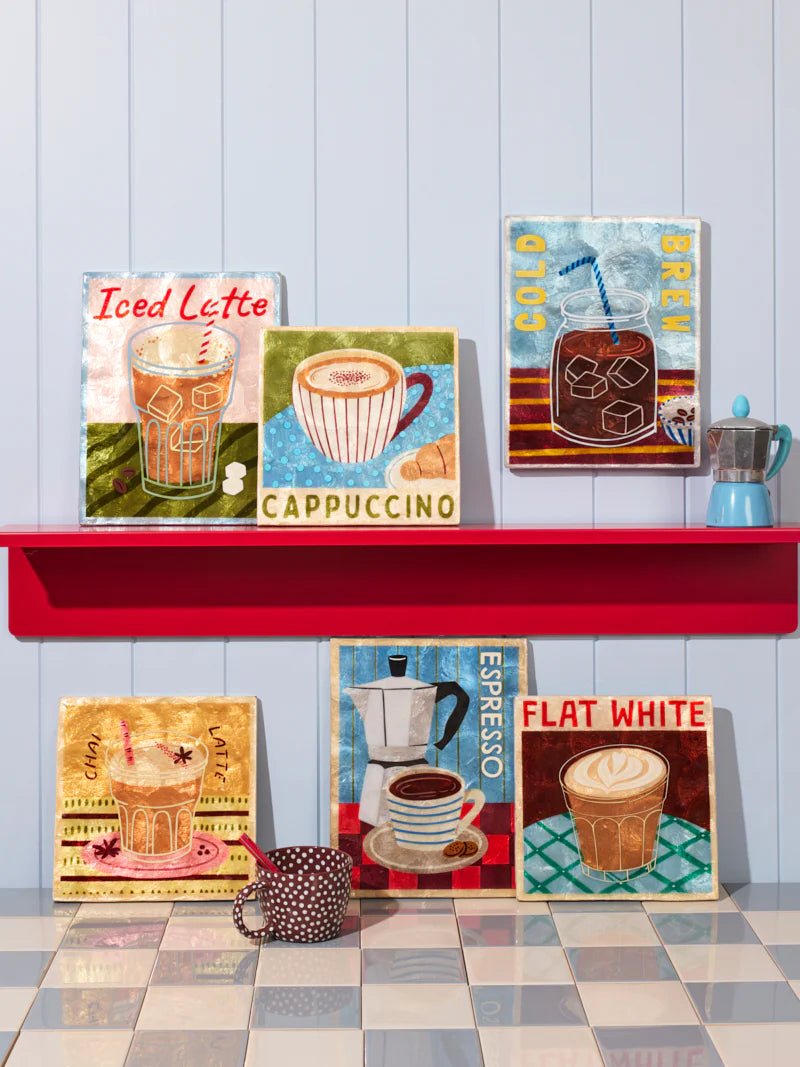 Buy Jones and Co - BARISTA WALL ART COLD BREW by Jones & Co - at Hamish + Grace