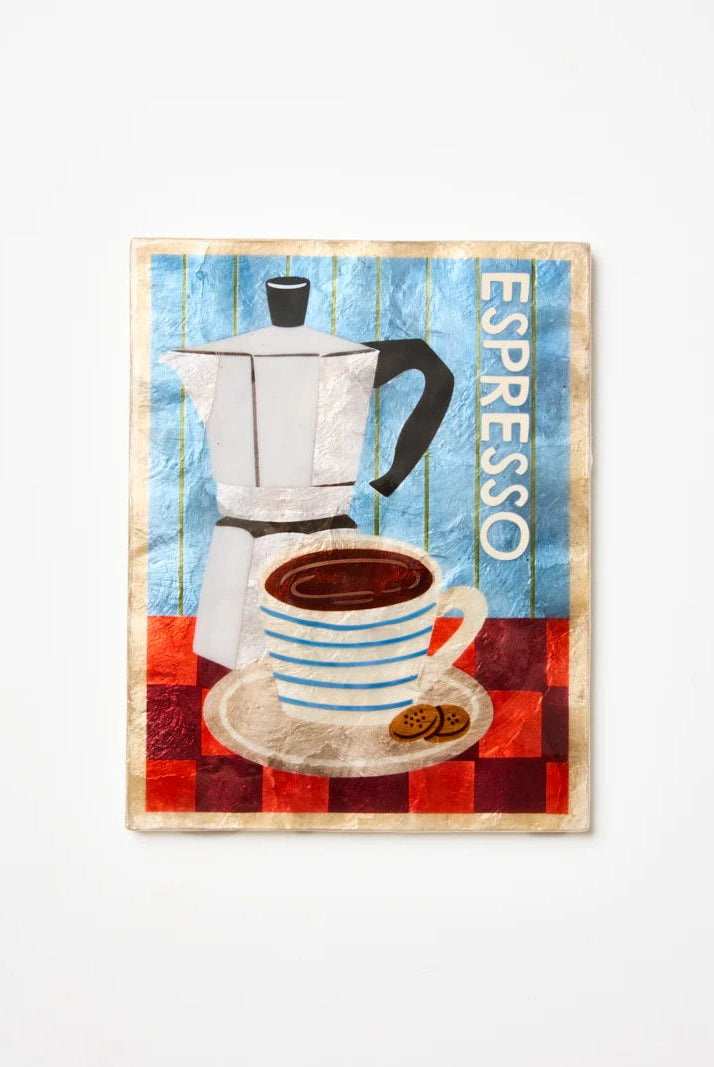 Buy Jones and Co - BARISTA WALL ART ESPRESSO by Jones & Co - at Hamish + Grace