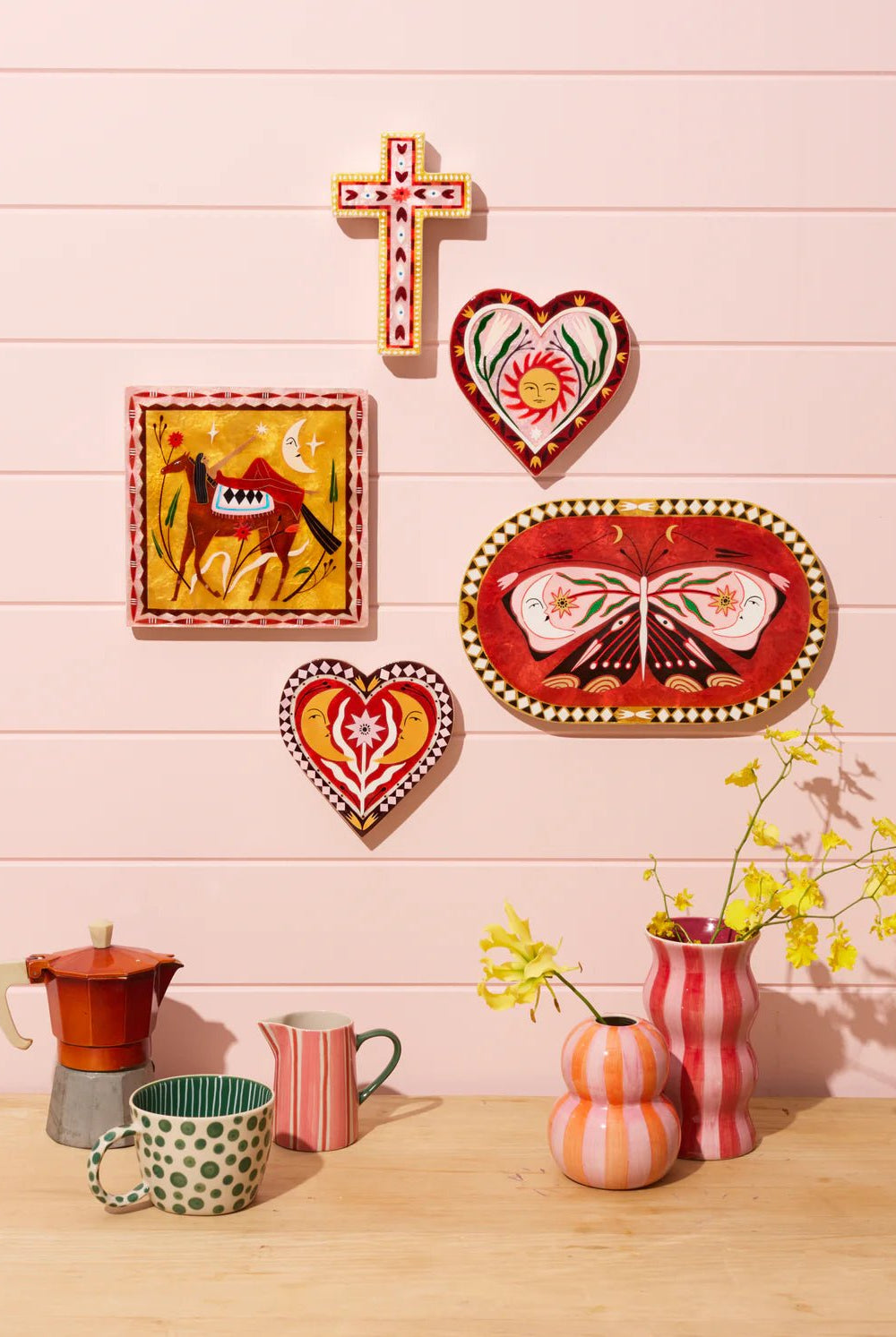 Buy Jones and Co - FABLE SUN PINK HEART by Jones & Co - at Hamish + Grace