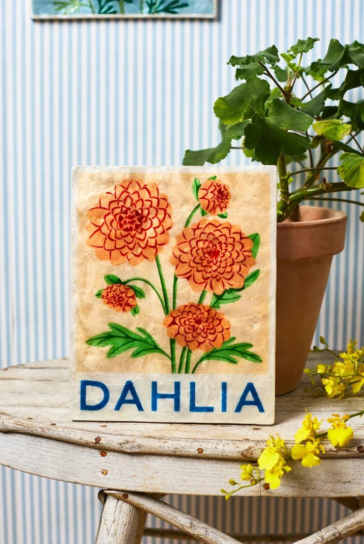 Buy Jones and Co - Market Wall Art Dahlia by Jones & Co - at Hamish + Grace