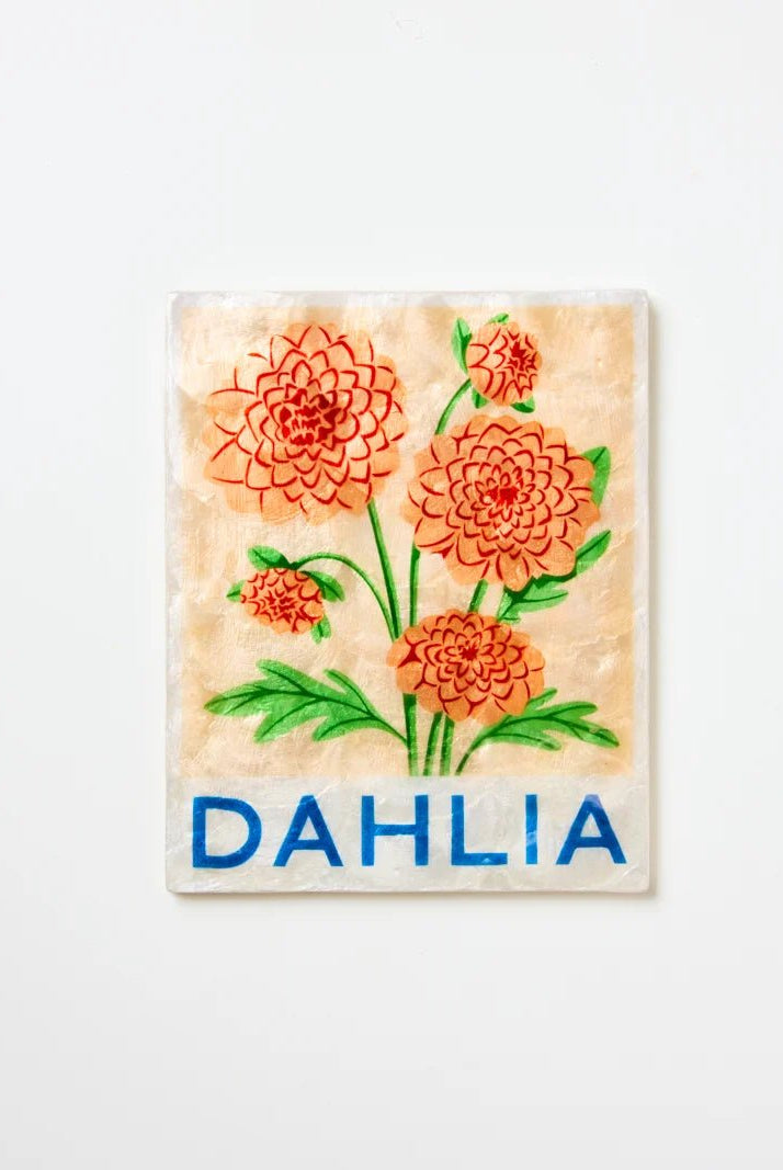 Buy Jones and Co - Market Wall Art Dahlia by Jones & Co - at Hamish + Grace