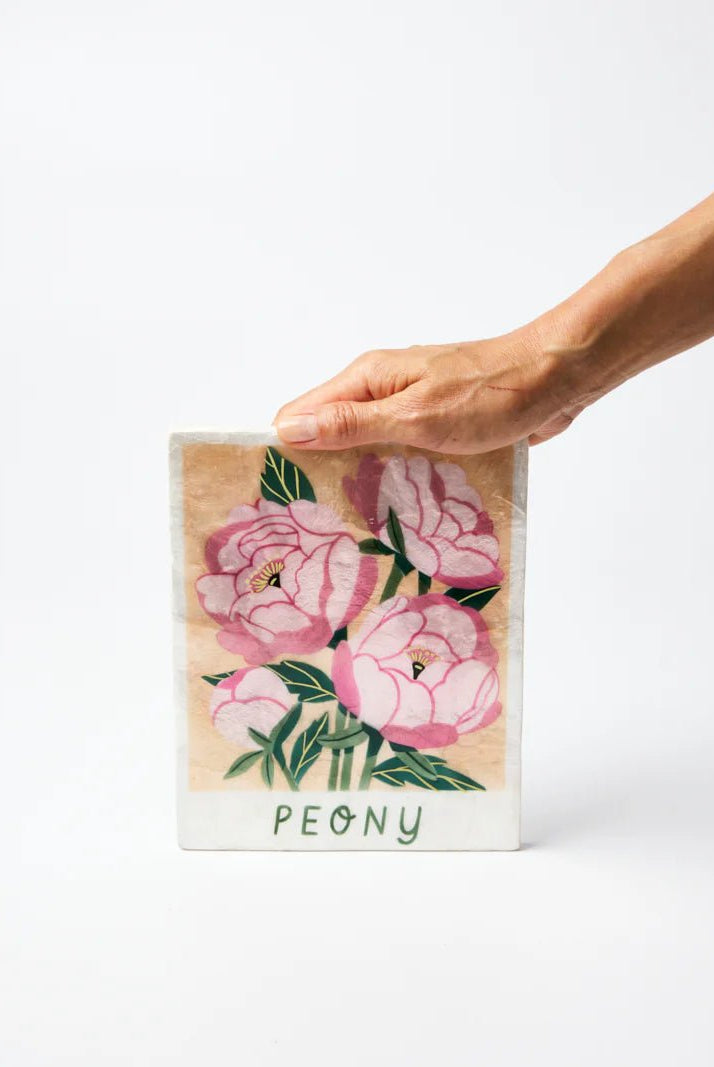 Buy Jones and Co - Market Wall Art Peony by Jones & Co - at Hamish + Grace