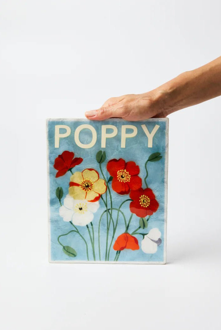 Buy Jones and Co - Market Wall Art Poppy by Jones & Co - at Hamish + Grace