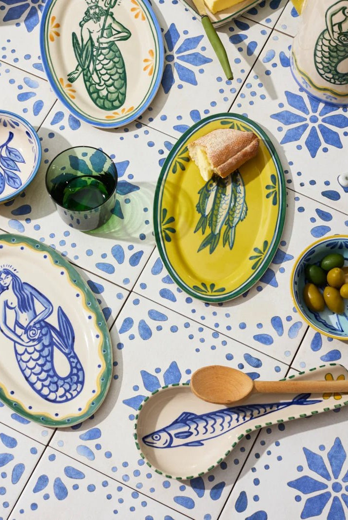 Buy Jones and Co - Piccolo Vita Plate Fish by Jones & Co - at Hamish + Grace