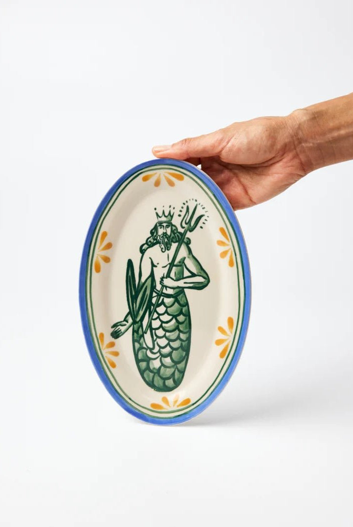 Buy Jones and Co - Piccolo Vita Plate Trident by Jones & Co - at Hamish + Grace
