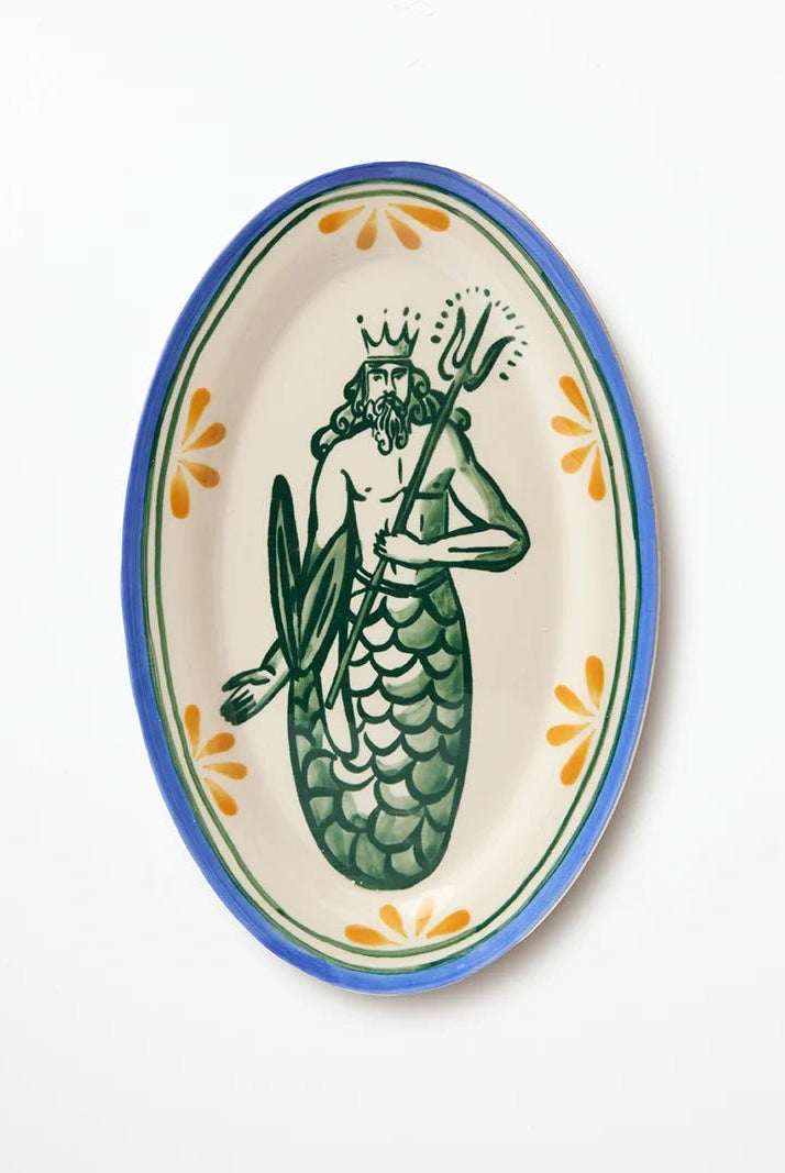 Buy Jones and Co - Piccolo Vita Plate Trident by Jones & Co - at Hamish + Grace