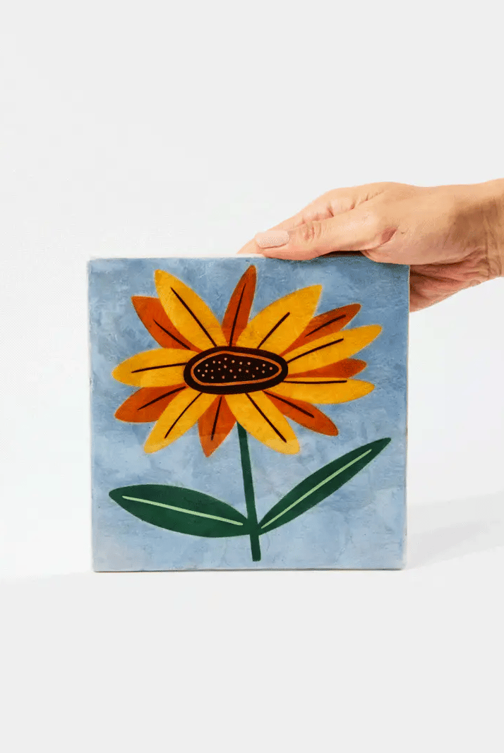 Buy Jones and Co - SUPERETTE SUNFLOWER TILE by Jones & Co - at Hamish + Grace