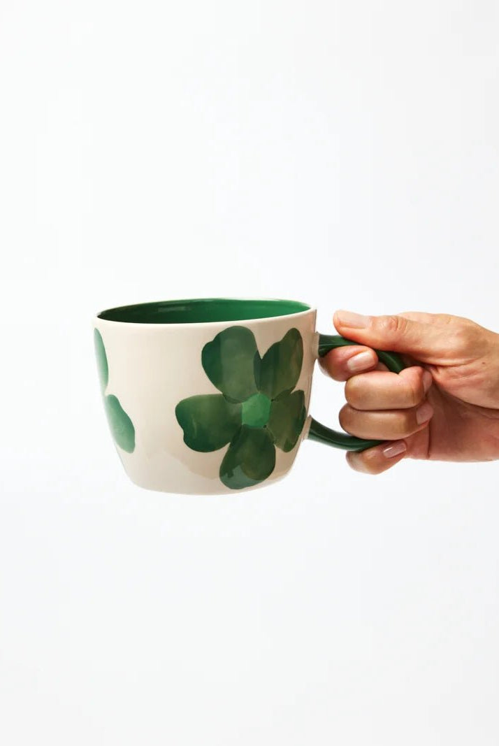 Buy Jones & Co Chino Mug Boss Daisy Green | Handmade Ceramic Mug Australia by Jones & Co - at Hamish + Grace