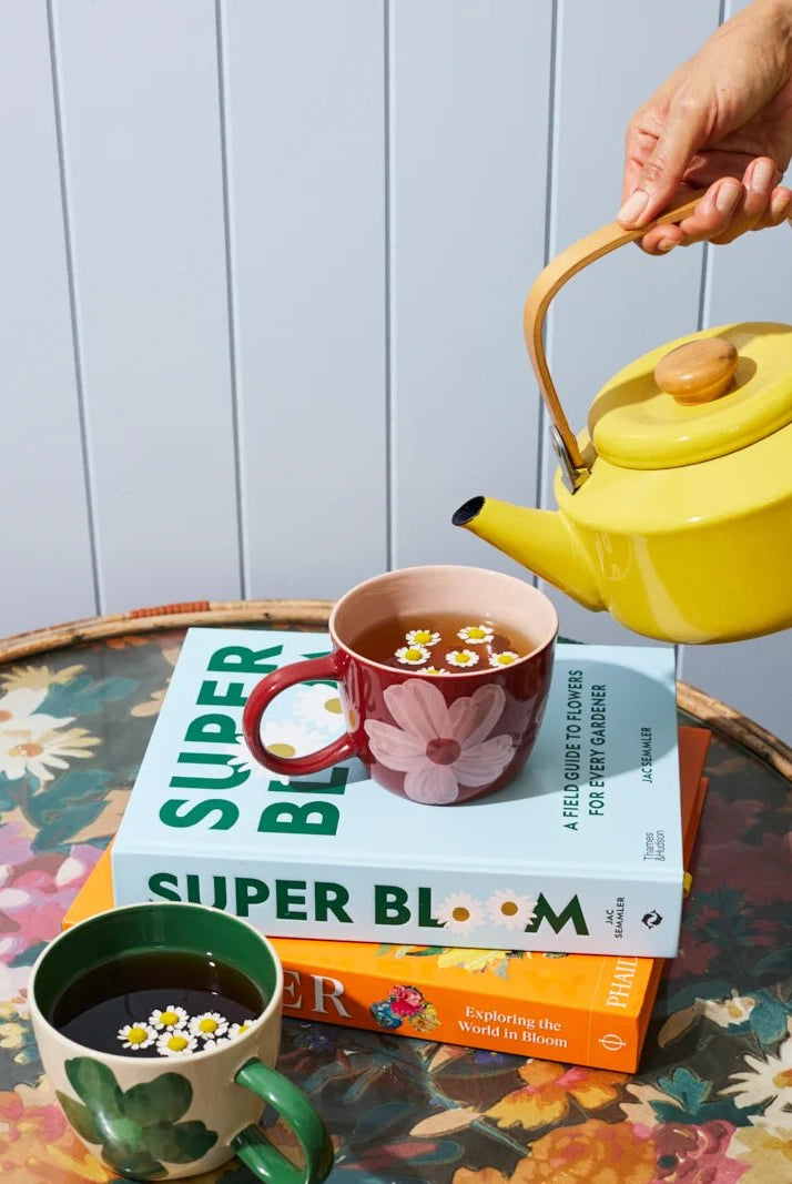Buy Jones & Co Chino Mug Boss Daisy Wine | Handmade Ceramic Mug Australia by Jones & Co - at Hamish + Grace