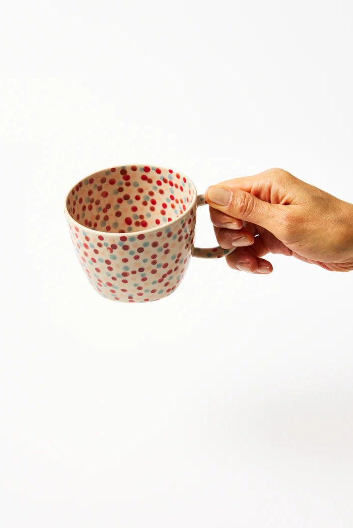 Buy Jones & Co Chino Mug Confetti Sprinkle | Handmade Ceramic Mug Australia by Jones & Co - at Hamish + Grace