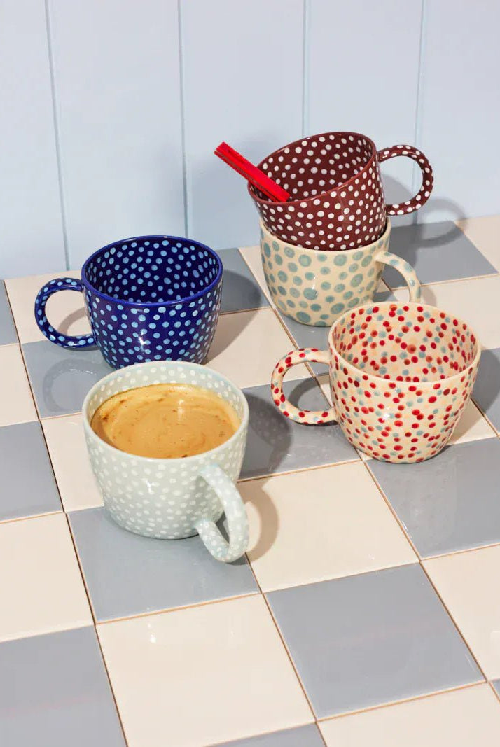 Buy Jones & Co Chino Mug Mahogany Sprinkle | Handmade Ceramic Mug Australia by Jones & Co - at Hamish + Grace