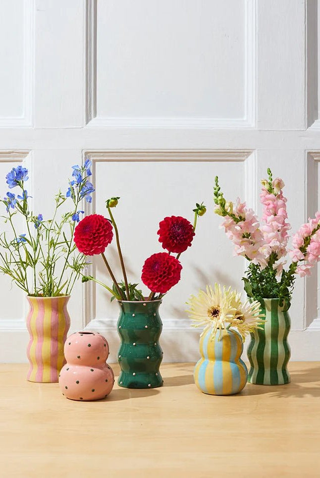 Buy Jones & Co - Palma Green Pink Dotty by Jones & Co - at Hamish + Grace