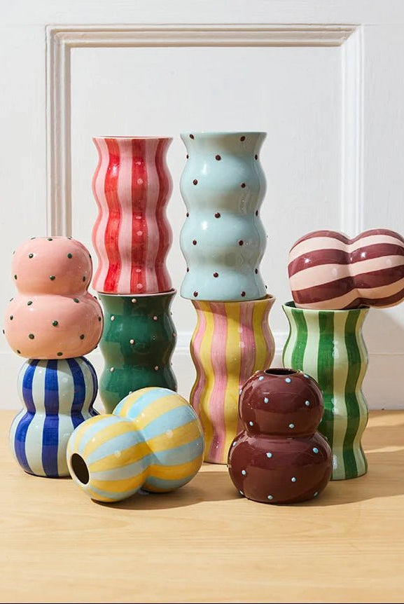 Buy Jones & Co - Palma Green Pink Dotty by Jones & Co - at Hamish + Grace