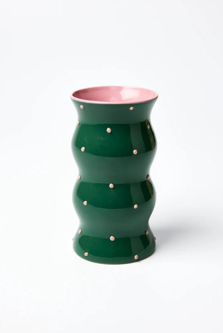 Buy Jones & Co - Palma Green Pink Dotty by Jones & Co - at Hamish + Grace