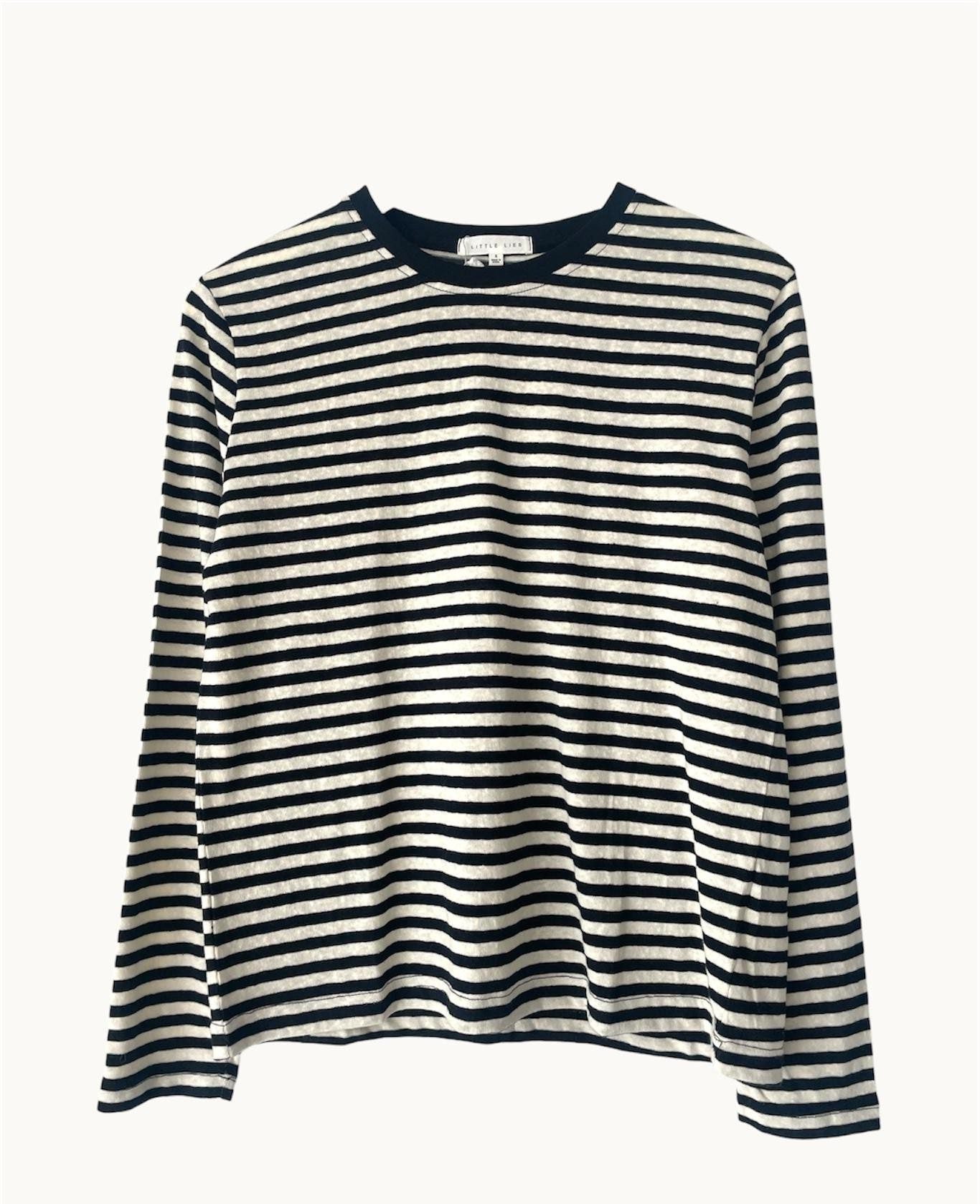 Buy Little Lies - Athena Top - Black and White by Little Lies - at Hamish + Grace