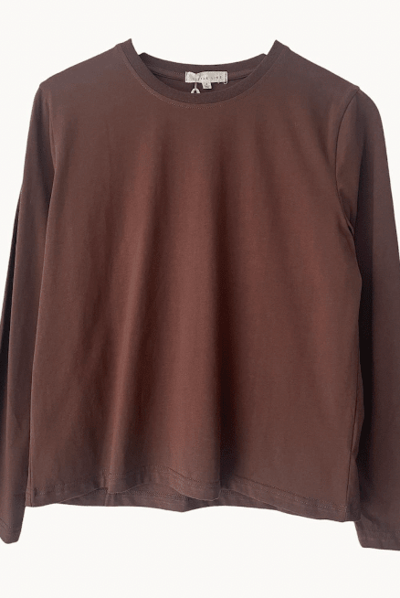 Buy Little Lies - Athena Top - Chocolate by Little Lies - at Hamish + Grace
