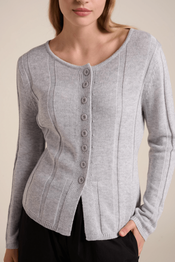 Buy Little Lies - Coco Cardigan - Light Grey by Little Lies - at Hamish + Grace