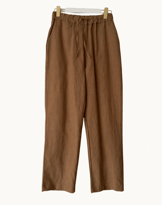 Buy Little Lies Jodie Pant - Camel | Women’s Relaxed Tailored Pant Australia by Little Lies - at Hamish + Grace