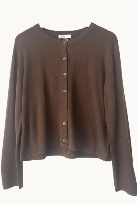 Buy Little Lies - Lydia Cardigan - Chocolate by Little Lies - at Hamish + Grace