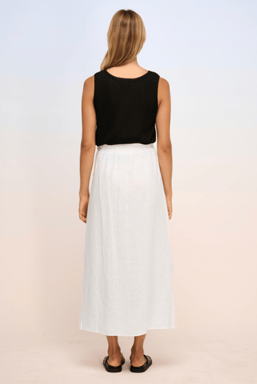 Buy Little Lies - Monaco Wrap Skirt - White by Little Lies - at Hamish + Grace