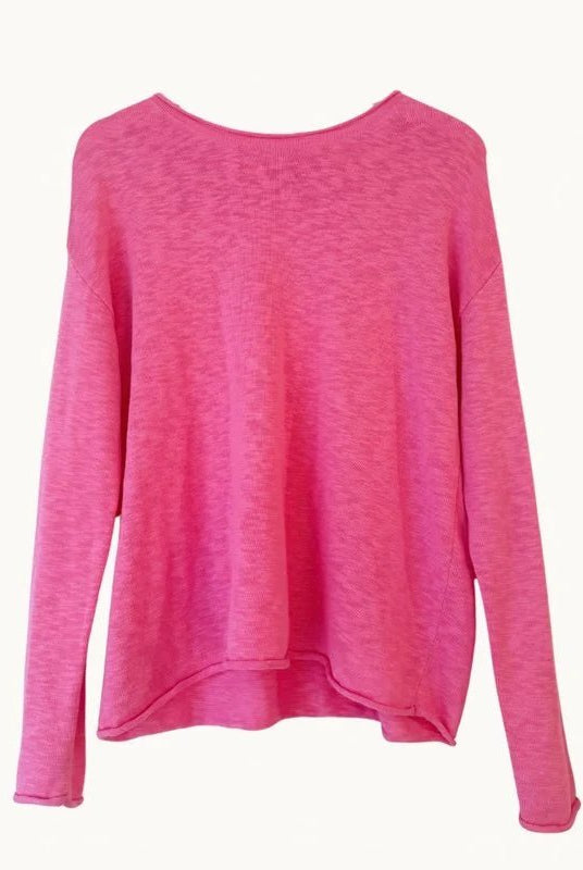 Buy Little Lies - Nellie Top – Bright Pink by Little Lies - at Hamish + Grace