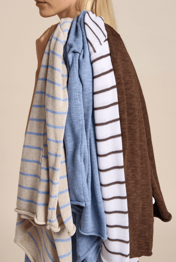 Buy Little Lies - Nellie Top - Nantucket Blue by Little Lies - at Hamish + Grace
