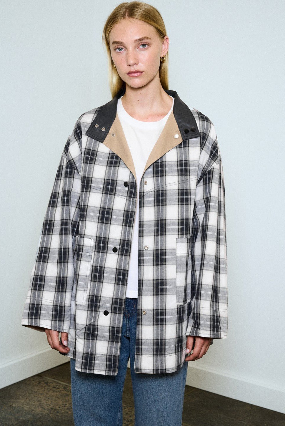 Buy Little Lies - Rylan Reversible Parka – Camel/Black by Little Lies - at Hamish + Grace
