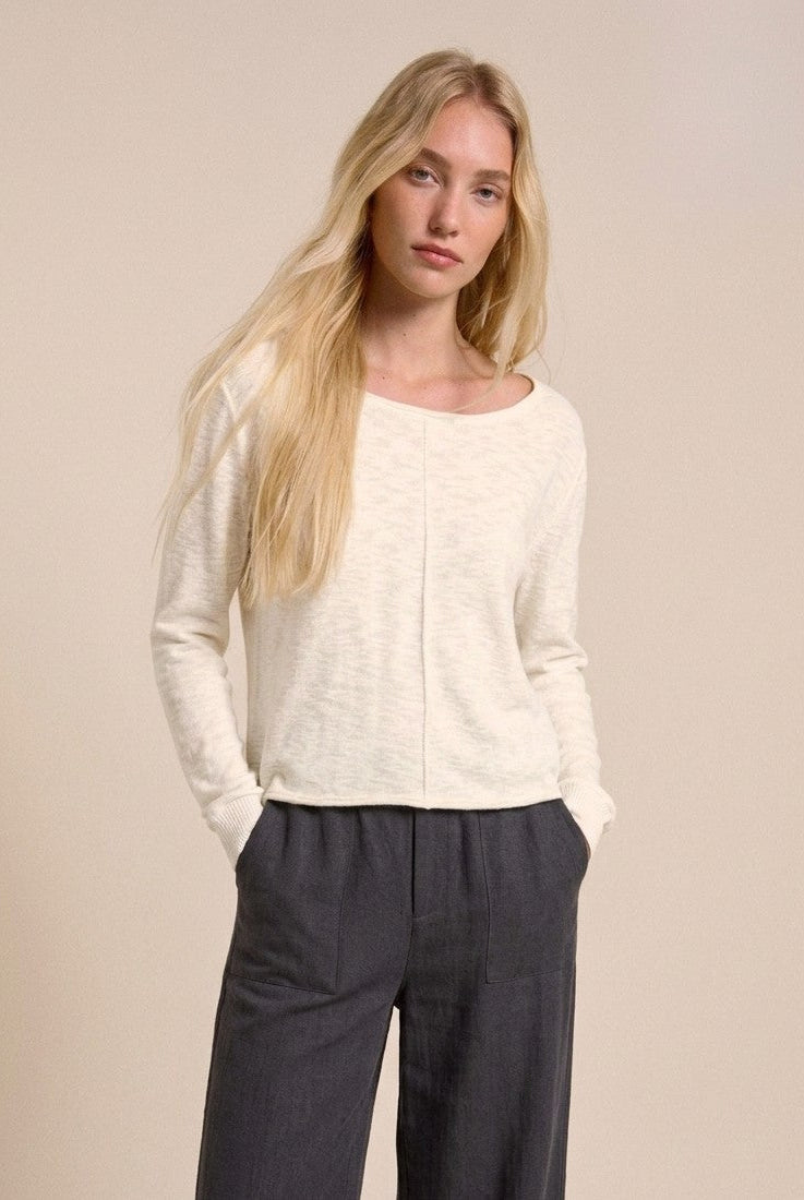 Buy Little Lies - Sacha Top - Milk by Little Lies - at Hamish + Grace