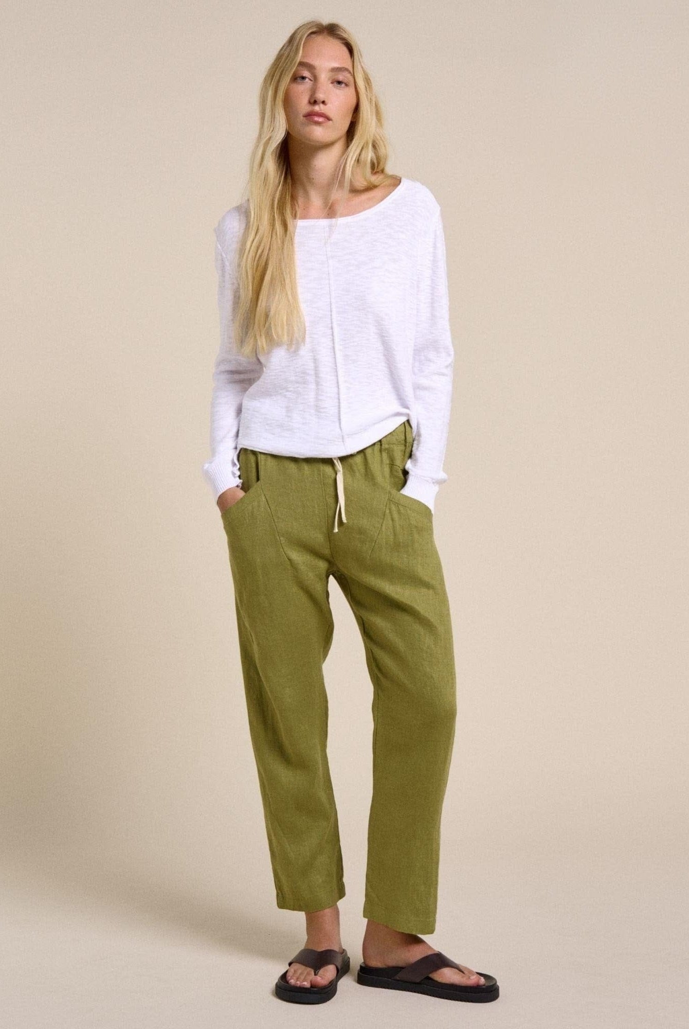 Buy Little Lies - Sacha Top - White by Little Lies - at Hamish + Grace