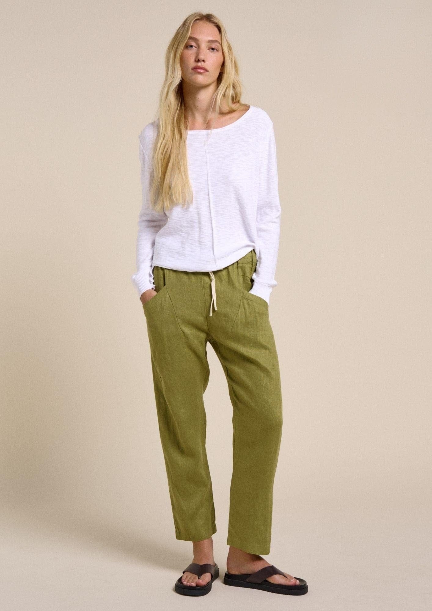 Buy Little Lies - Sacha Top - White by Little Lies - at Hamish + Grace