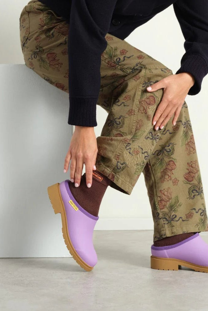 Buy Merry People - Billie Clog - Dusty Lilac by Merry People - at Hamish + Grace