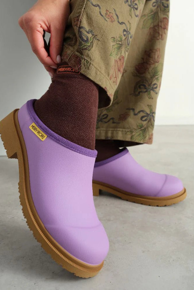 Buy Merry People - Billie Clog - Dusty Lilac by Merry People - at Hamish + Grace