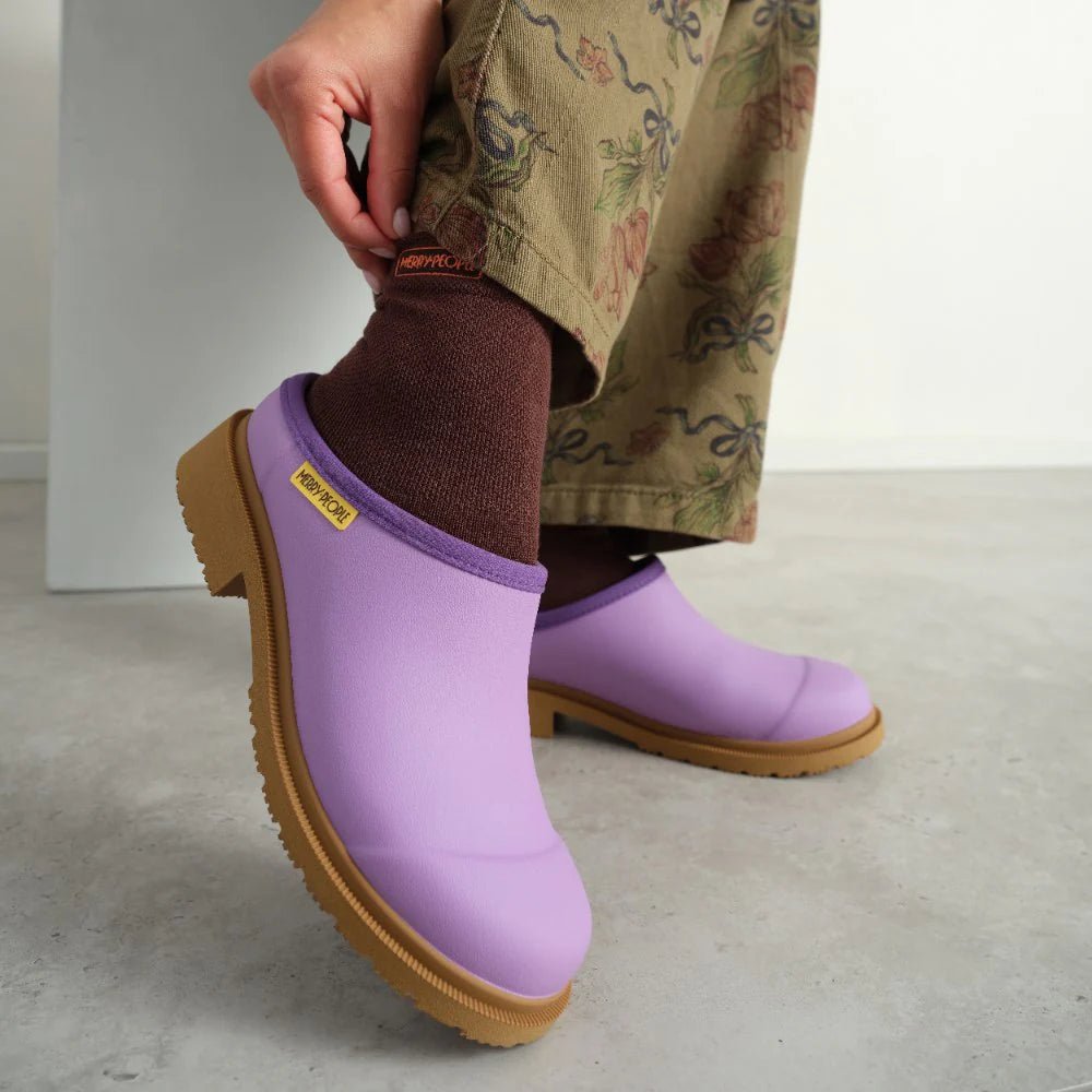 Buy Merry People - Billie Clog - Dusty Lilac by Merry People - at Hamish + Grace
