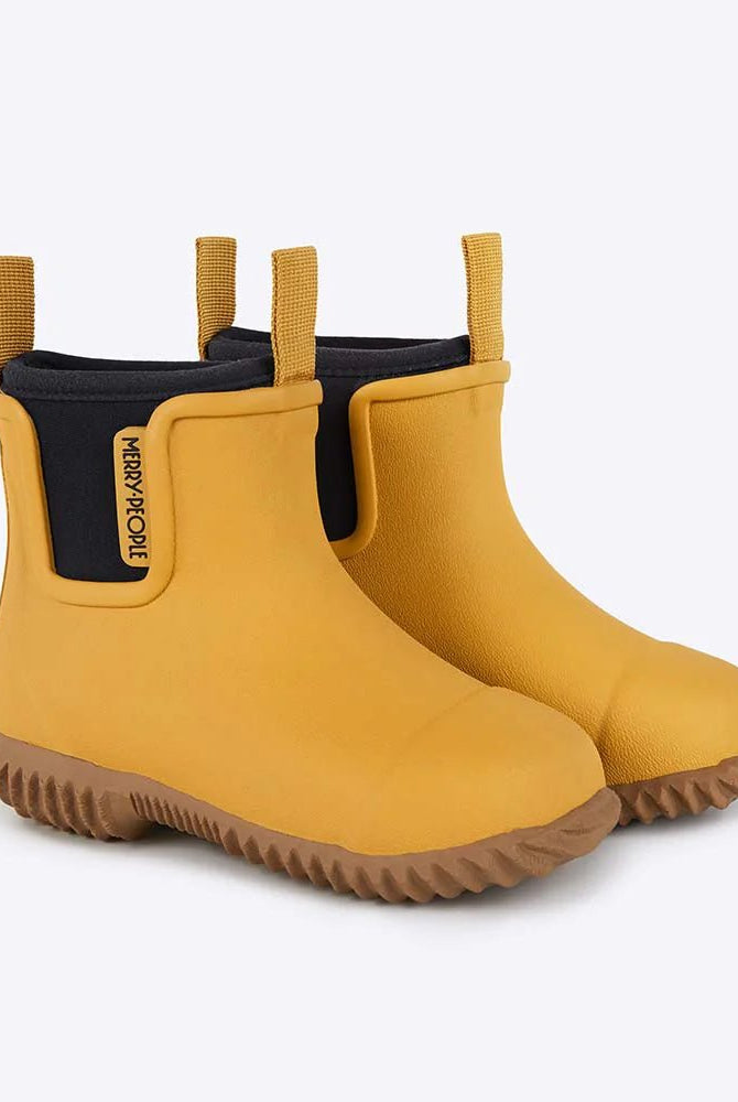 Buy Merry People - Bobbi Kids Gumboot - Mustard by Merry People - at Hamish + Grace